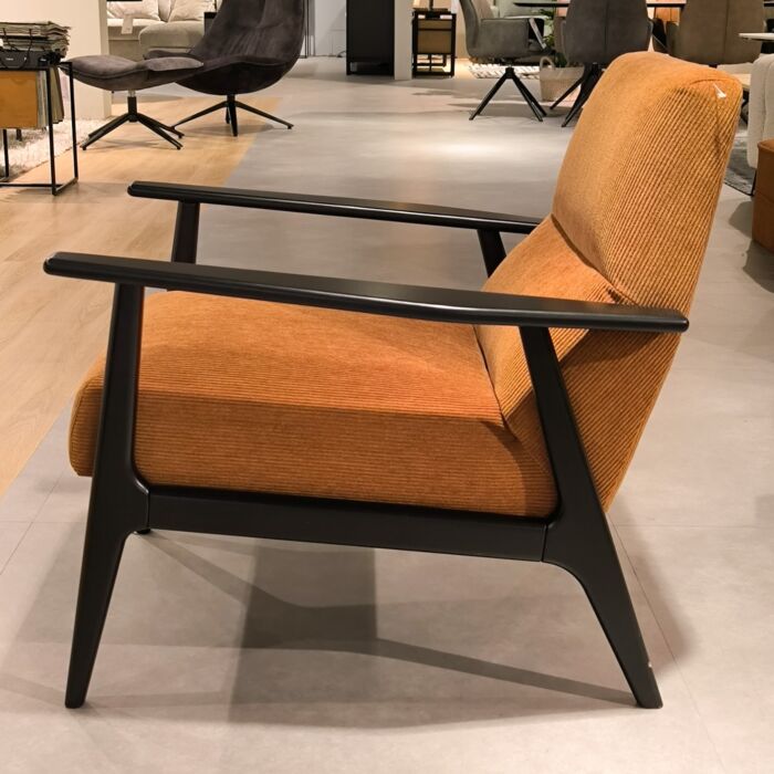 INHOUSE Fauteuil Jontia oranje