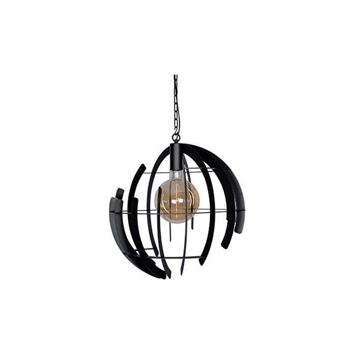 Hanglamp Terra Zwart 60cm