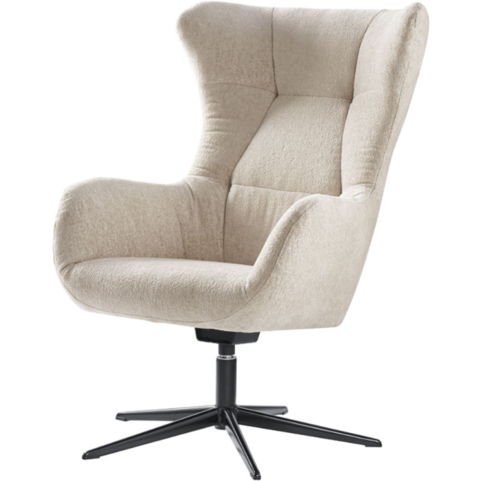 Draaifauteuil Asgia beige