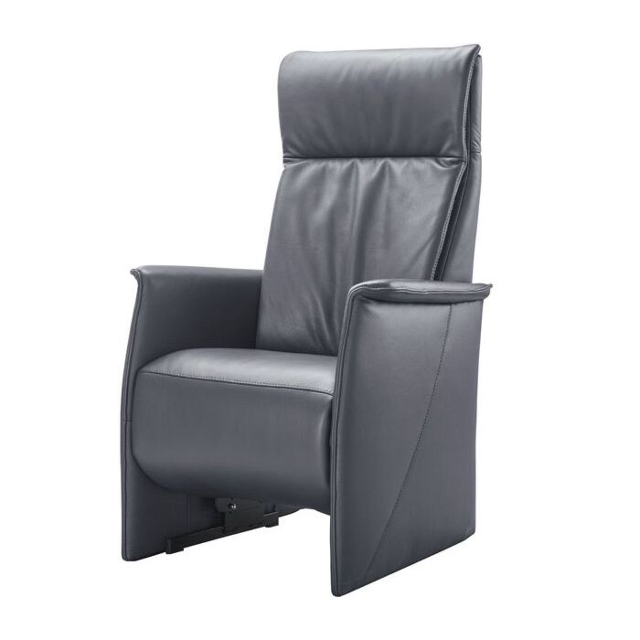 Relaxfauteuil Lerira met sta-op XL antraciet