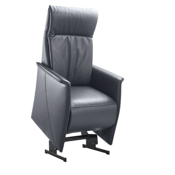 Relaxfauteuil Lerira met sta-op XL antraciet