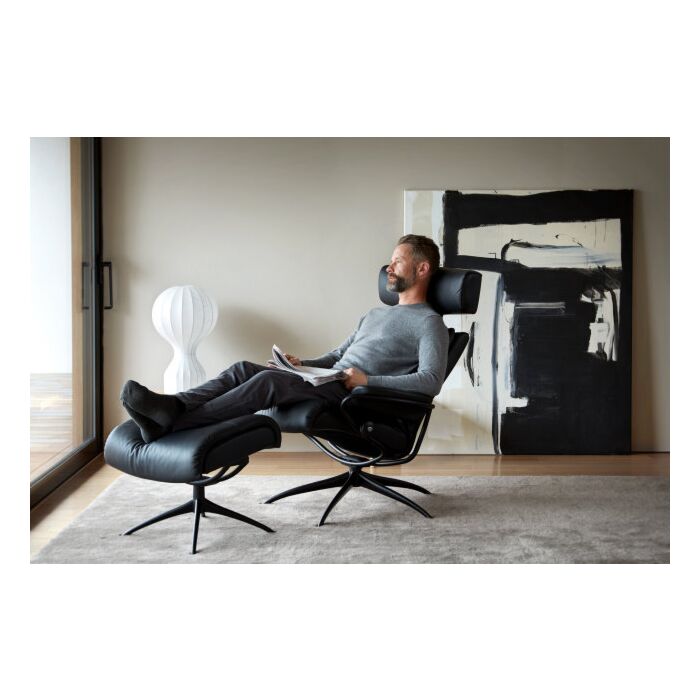 Stressless Relaxfauteuil Tokyo Low Back Met Hoofdsteun