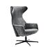 Relaxfauteuil Isanta grijs 