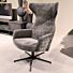 INHOUSE Relaxfauteuil Isanta grijs 