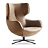 Fauteuil Dutchz 1801 Cognac