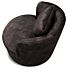 Draaibare Lounge Fauteuil Desiree Antraciet