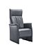 Relaxfauteuil Lerira met sta-op XL antraciet