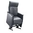 Relaxfauteuil Lerira met sta-op XL antraciet