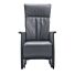 Relaxfauteuil Lerira Sta-op XL Leer Antraciet 