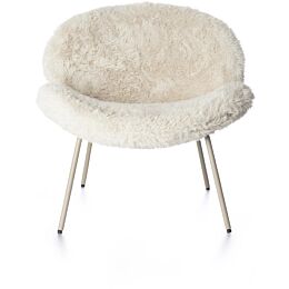 Fauteuil Freddy Cremekleurig