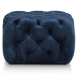 XOOON Chester Poef H40cm Blauw