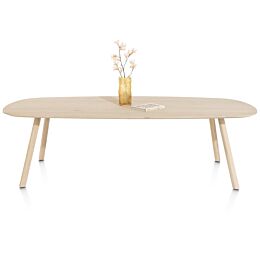 Niora, Eetkamertafel 270 X 120 Cm - Deens Ovaal - Houten Poot